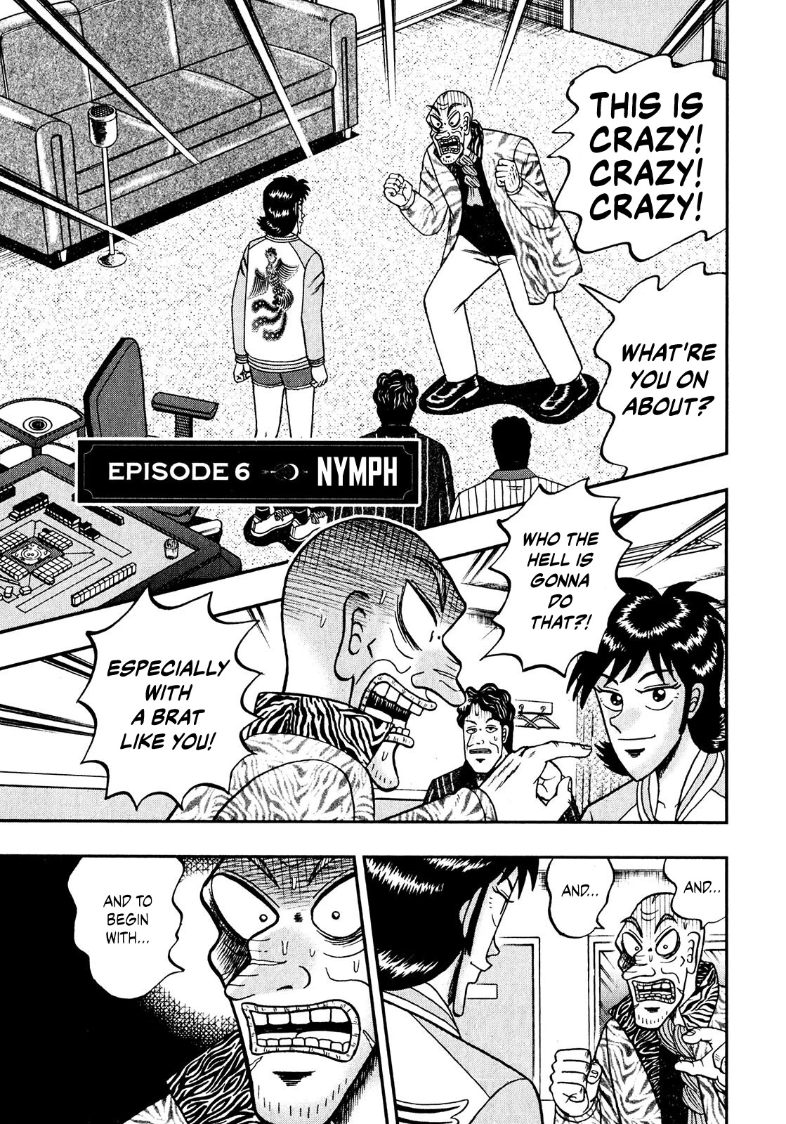 Darkness of Mahjong Fighter Mamiya Chapter 6 page 1 - Chapter 6: Nymph