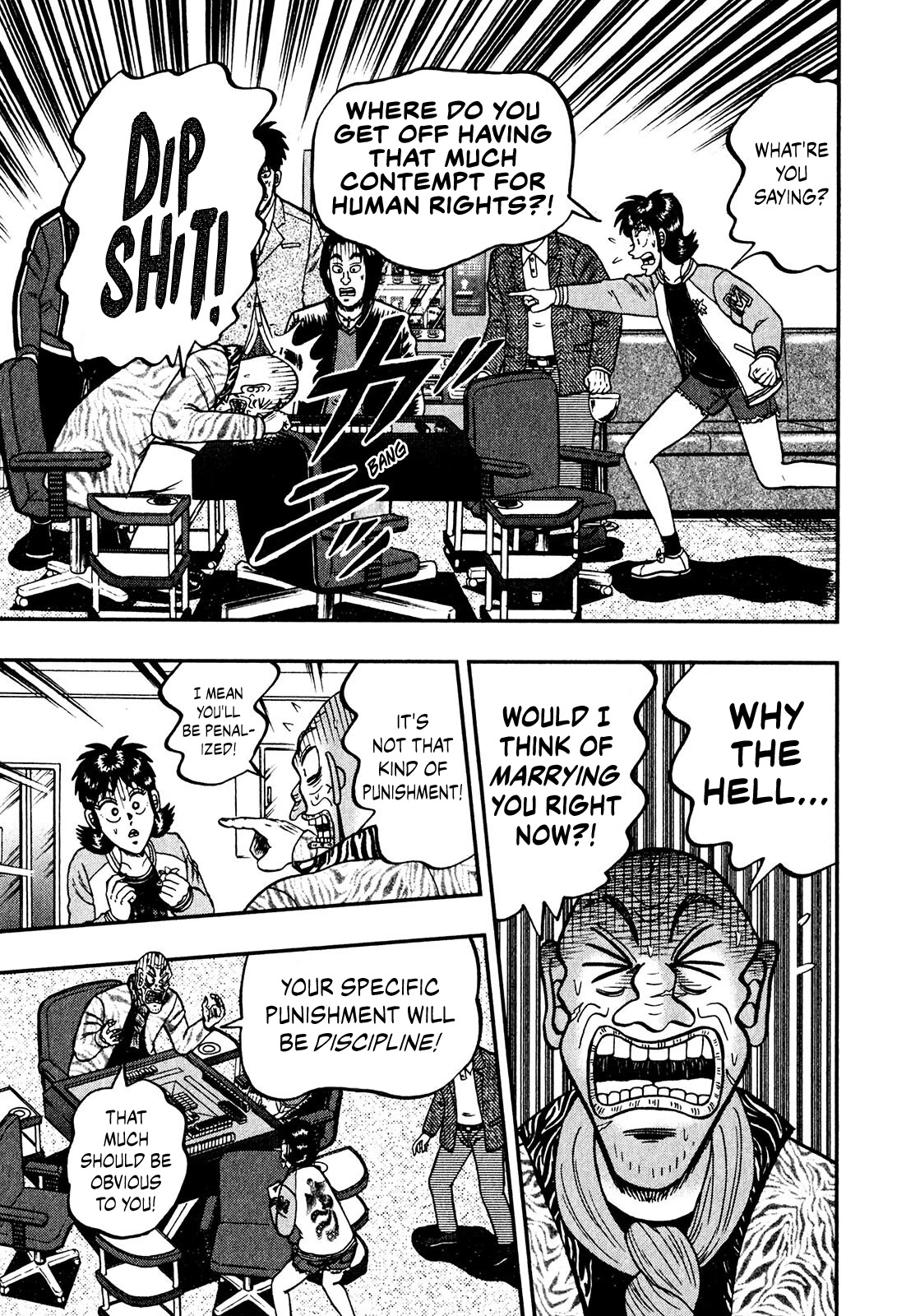 Darkness of Mahjong Fighter Mamiya Chapter 7 page 3 - Chapter 7: Punishment