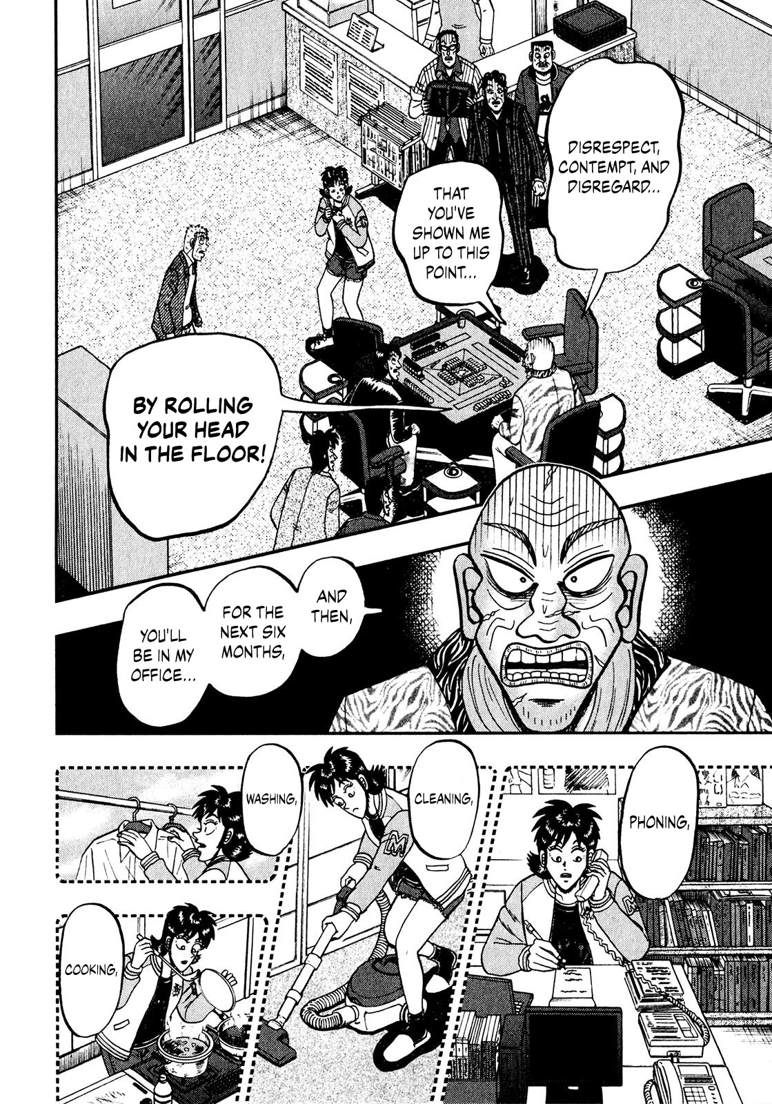 Darkness of Mahjong Fighter Mamiya Chapter 7 page 6 - Chapter 7: Punishment
