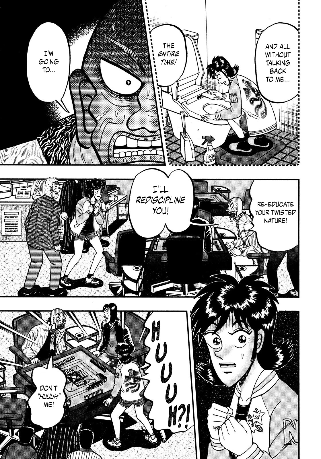 Darkness of Mahjong Fighter Mamiya Chapter 7 page 7 - Chapter 7: Punishment