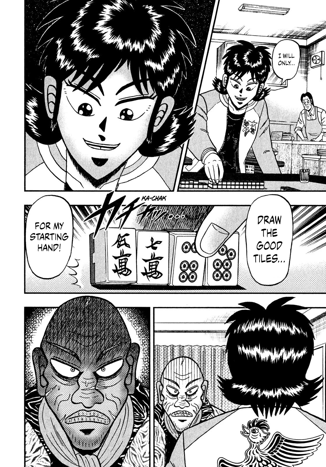 Darkness of Mahjong Fighter Mamiya Chapter 8 page 19 - Chapter 8: Ego