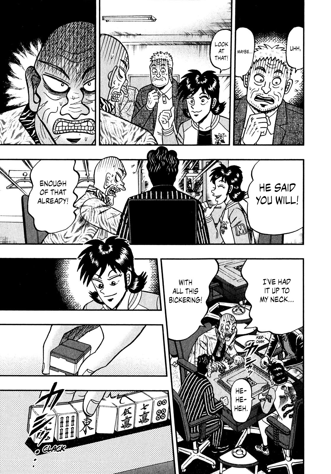 Darkness of Mahjong Fighter Mamiya Chapter 8 page 22 - Chapter 8: Ego