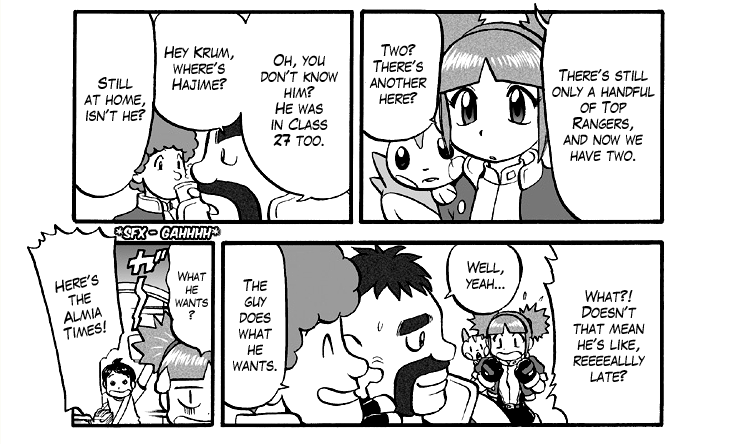 Darkrai Mission Story: Pokémon Ranger Vatonage - the Comic Chapter 1 page 8 - Chapter 1: A Fresh Start