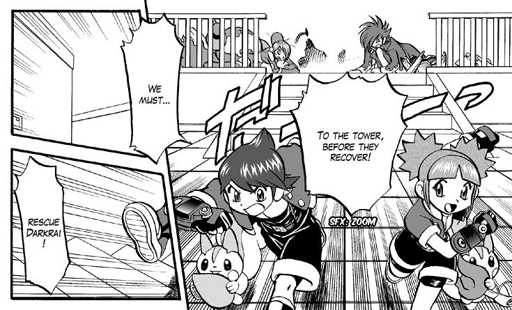 Darkrai Mission Story: Pokémon Ranger Vatonage - the Comic Chapter 3 page 32 - Chapter 3: Team Dim Sun