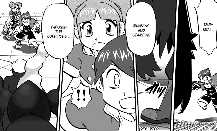 Darkrai Mission Story: Pokémon Ranger Vatonage - the Comic Chapter 3 page 34 - Chapter 3: Team Dim Sun