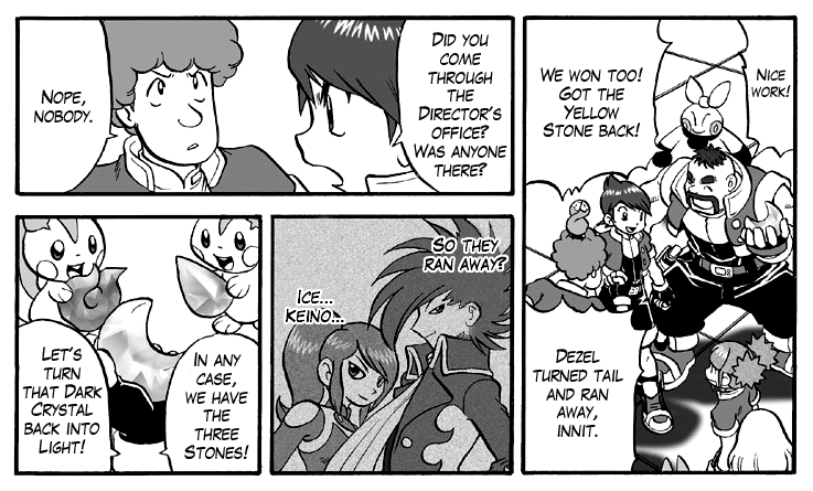 Darkrai Mission Story: Pokémon Ranger Vatonage - the Comic Chapter 4 page 33 - Chapter 4: Mission Complete