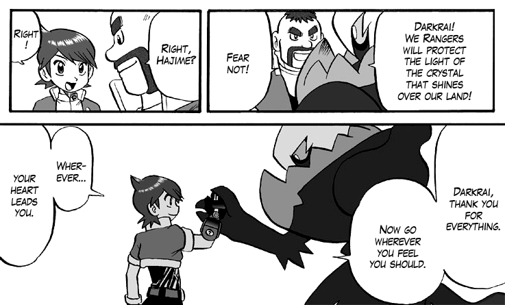 Darkrai Mission Story: Pokémon Ranger Vatonage - the Comic Chapter 4 page 36 - Chapter 4: Mission Complete