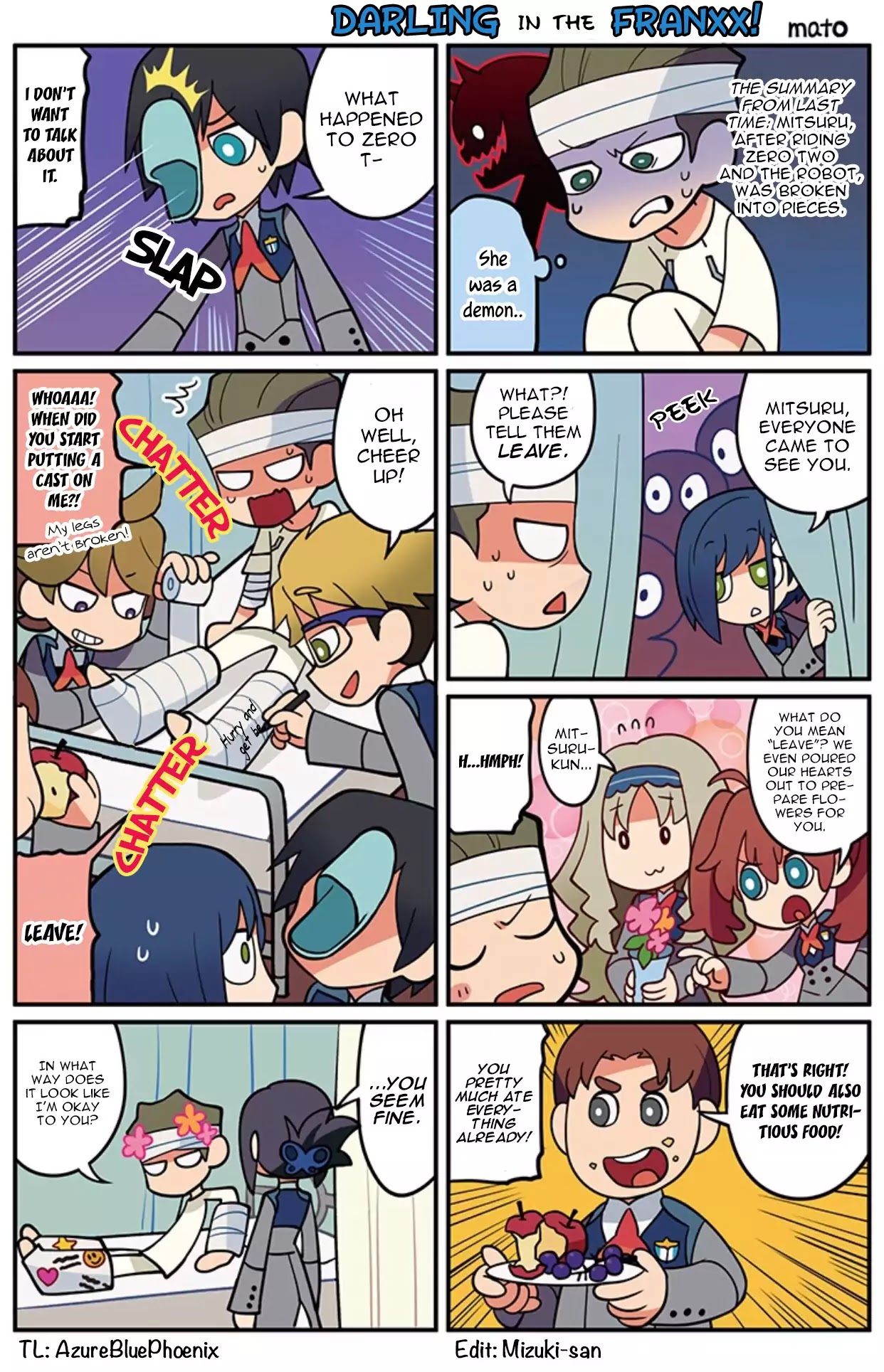 Darling in the FranXX! - 4-koma Chapter 10 page 1 - Chapter 10