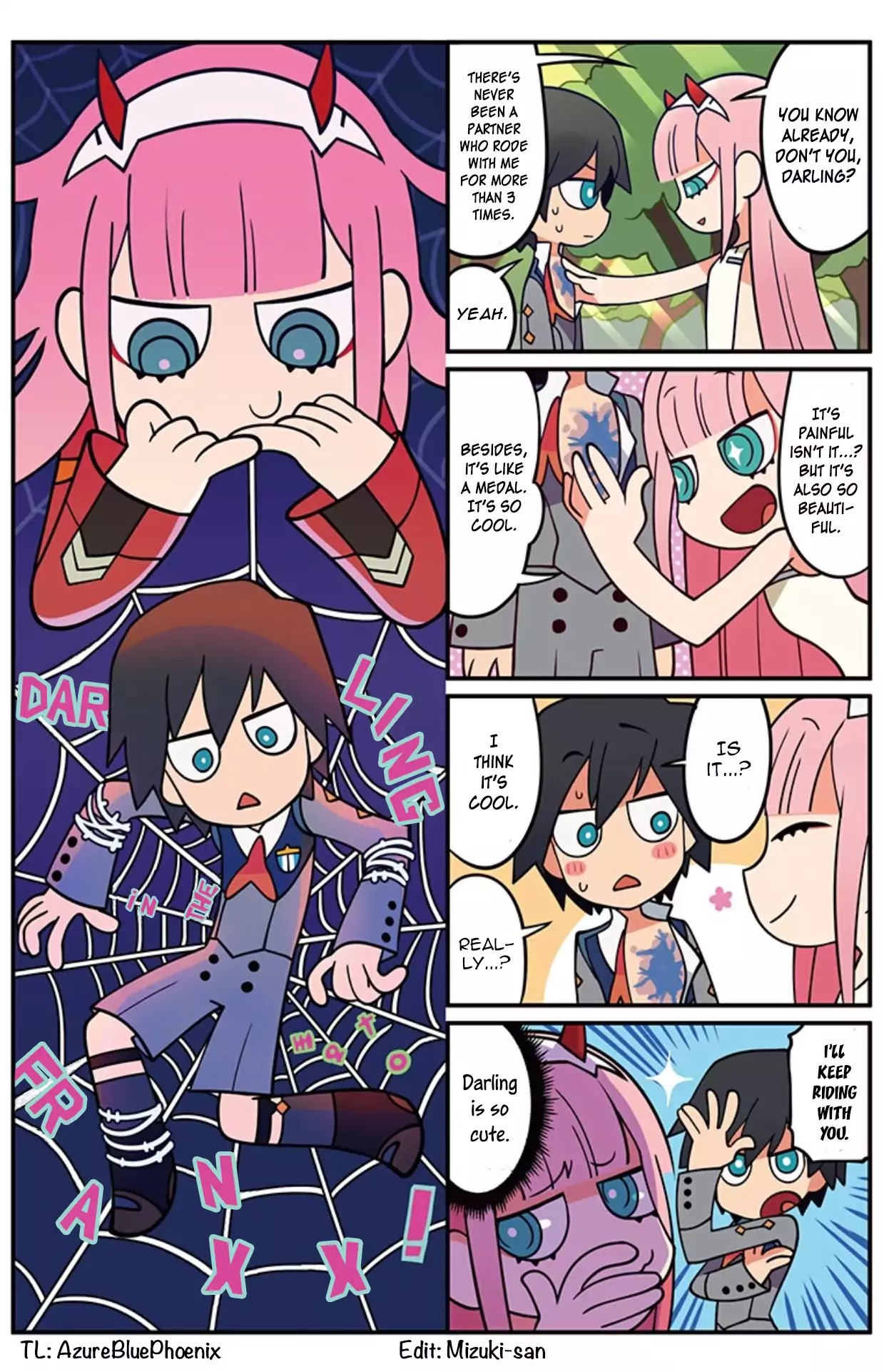 Darling in the FranXX! - 4-koma Chapter 15 page 1 - Chapter 15
