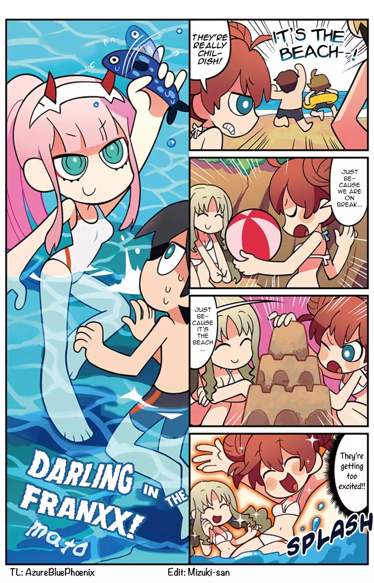Darling in the FranXX! - 4-koma Chapter 19 page 1 - Chapter 19