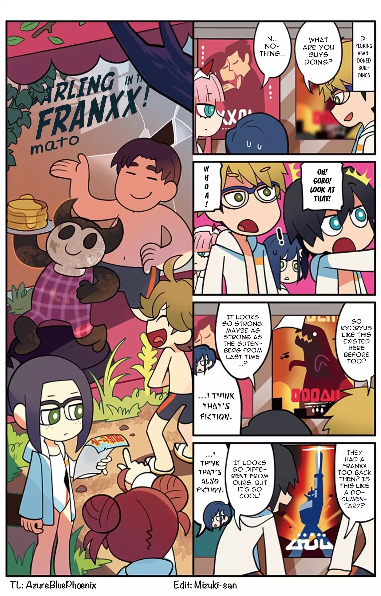 Darling in the FranXX! - 4-koma Chapter 20 page 1 - Chapter 20