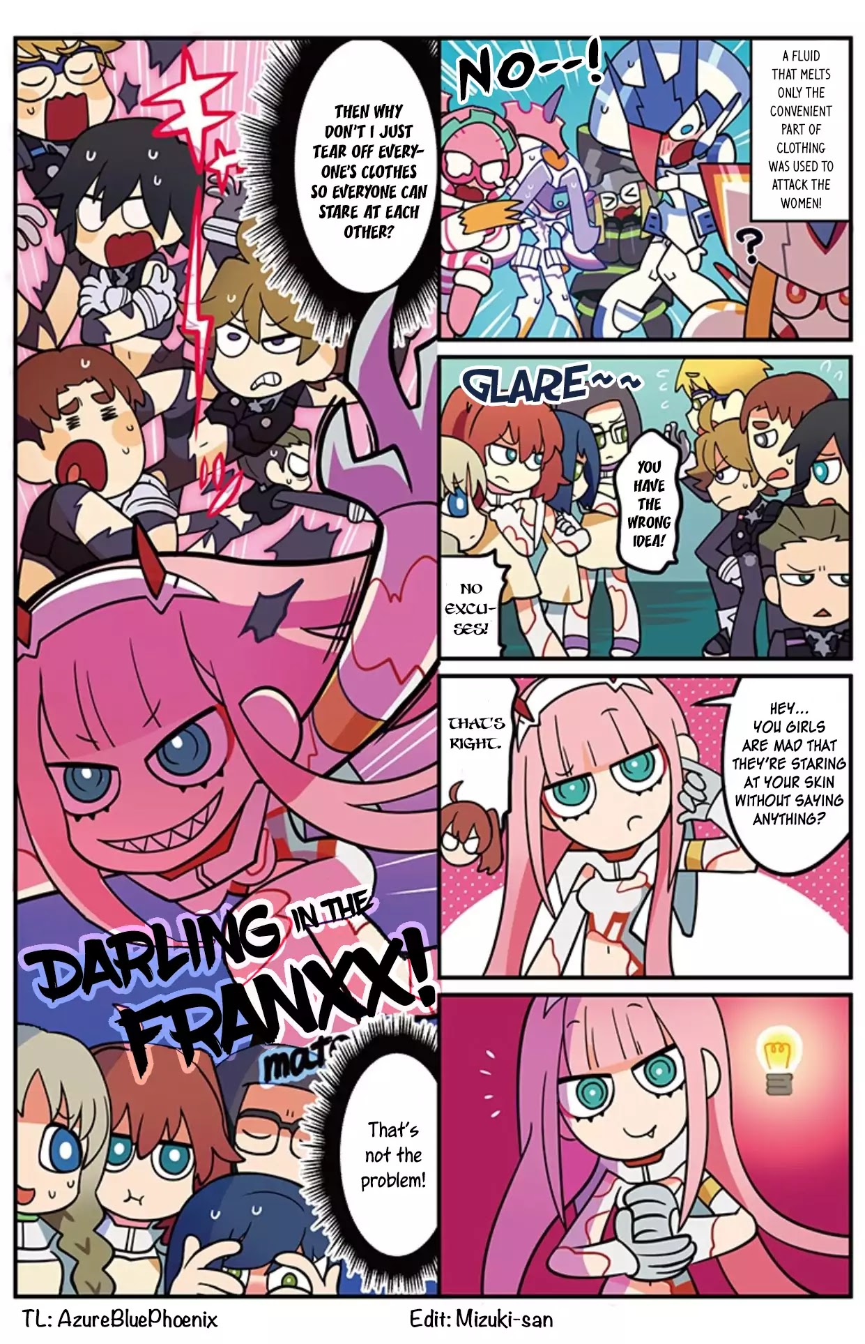 Darling in the FranXX! - 4-koma Chapter 22 page 1 - Chapter 22