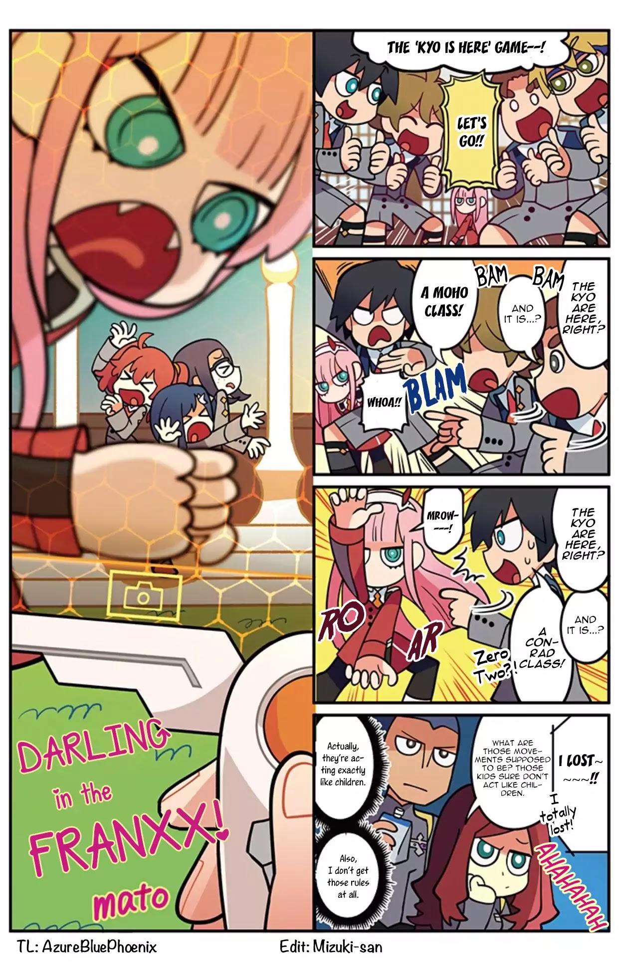 Darling in the FranXX! - 4-koma Chapter 27 page 1 - Chapter 27