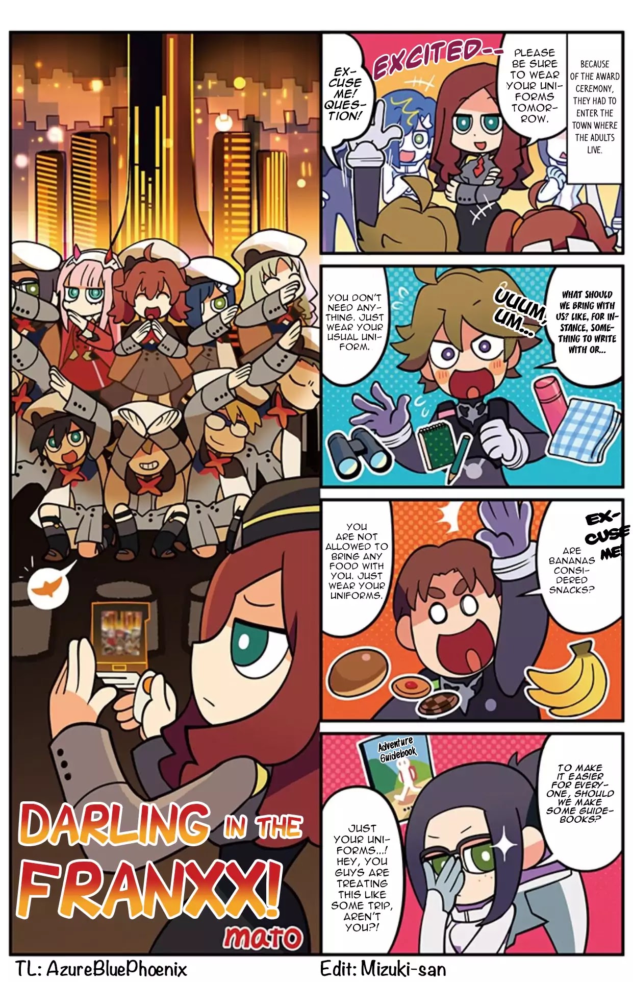 Darling in the FranXX! - 4-koma Chapter 28 page 1 - Chapter 28