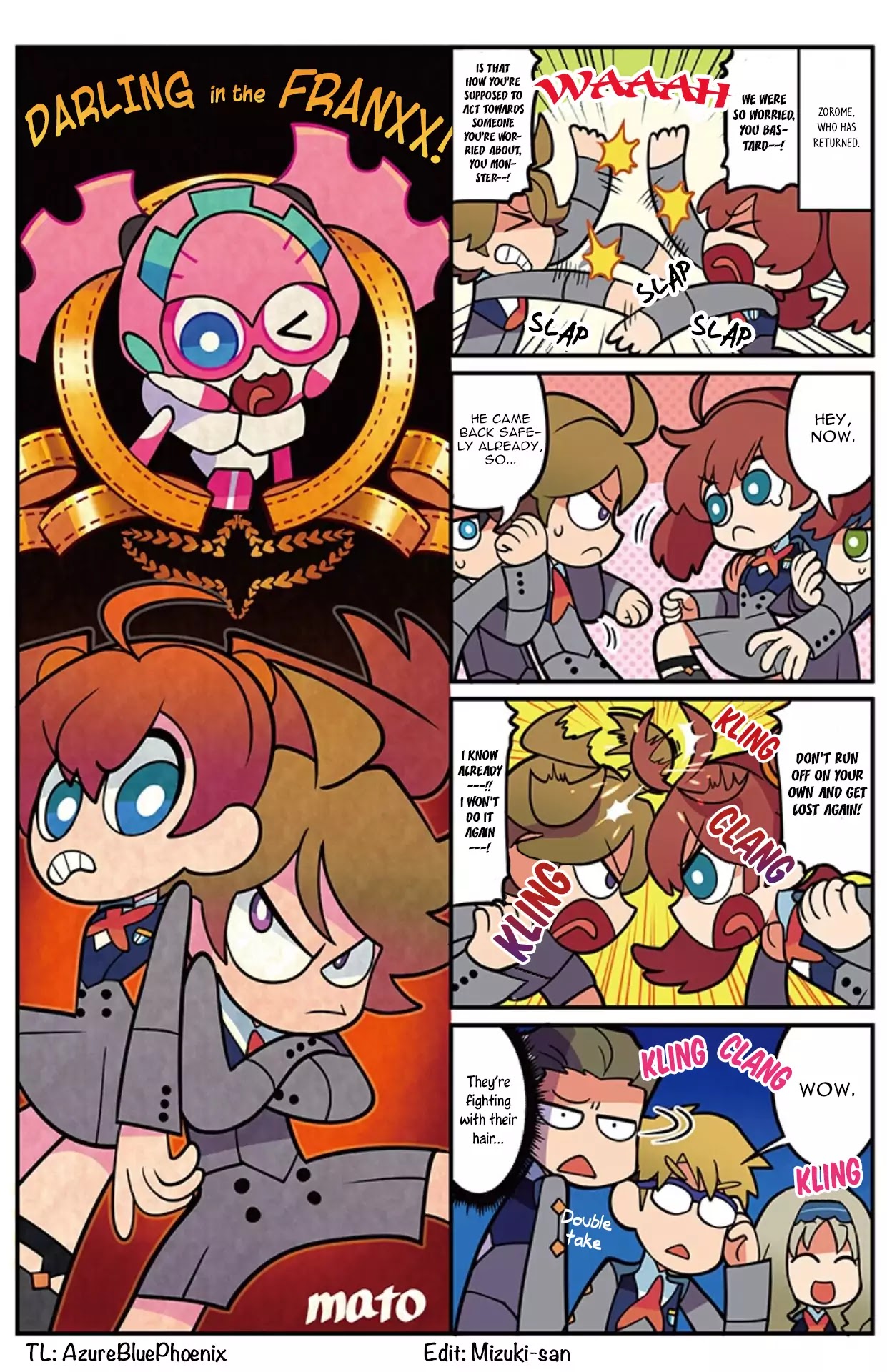 Darling in the FranXX! - 4-koma Chapter 30 page 1 - Chapter 30
