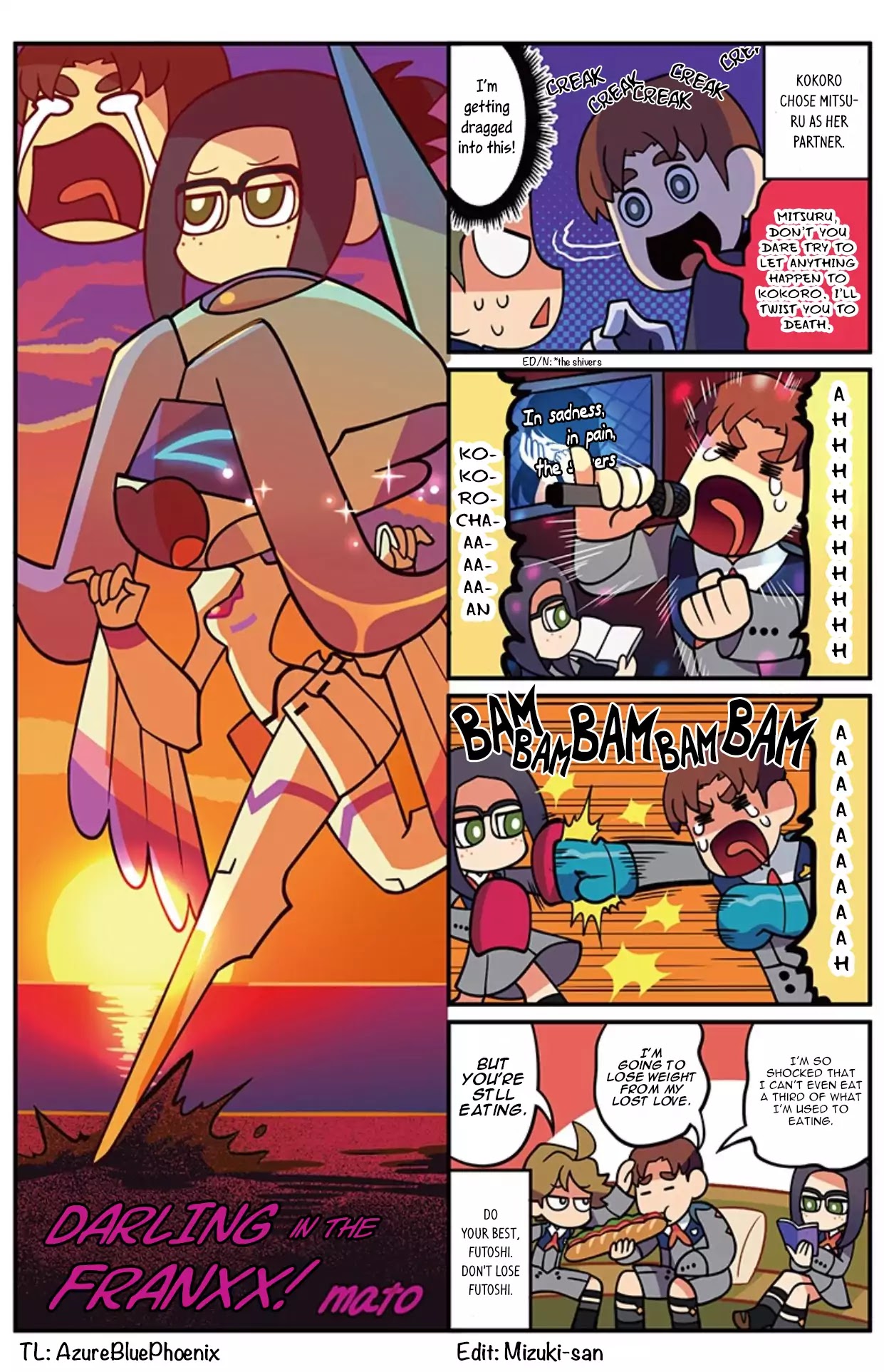 Darling in the FranXX! - 4-koma Chapter 32 page 1 - Chapter 32