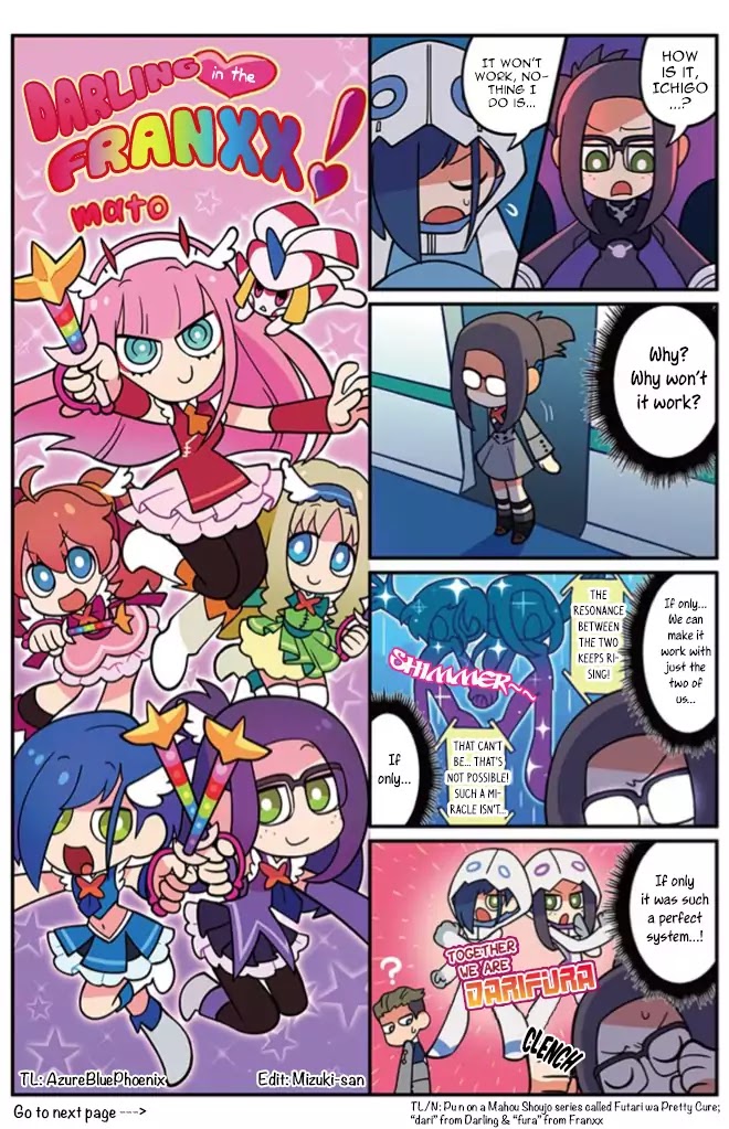 Darling in the FranXX! - 4-koma Chapter 33 page 1 - Chapter 33