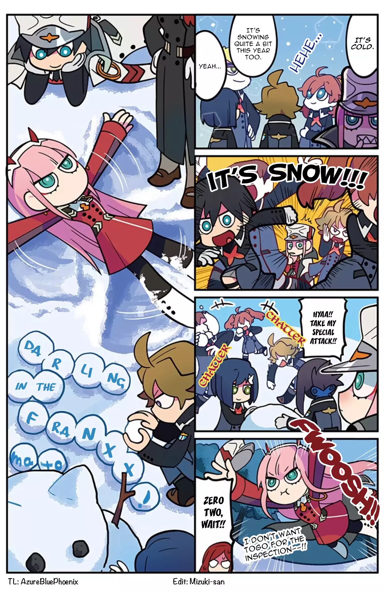 Darling in the FranXX! - 4-koma Chapter 35 page 1 - Chapter 35