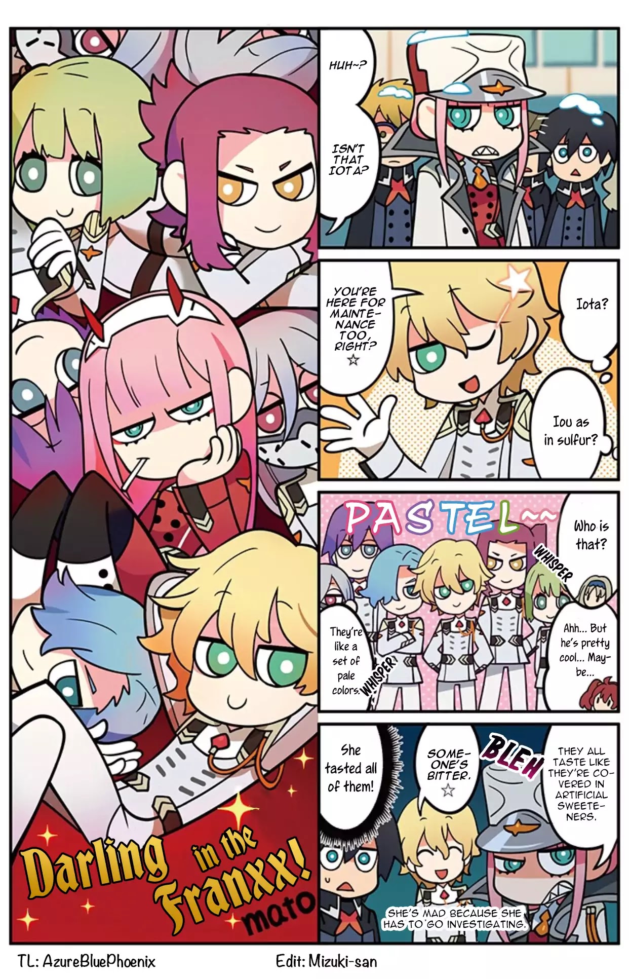 Darling in the FranXX! - 4-koma Chapter 36 page 1 - Chapter 36