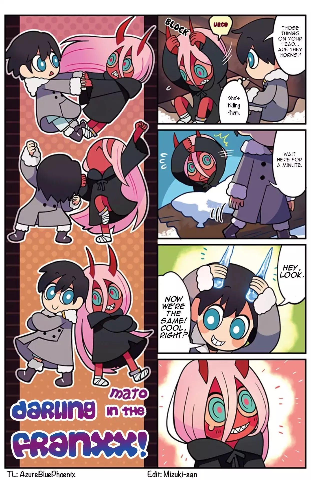 Darling in the FranXX! - 4-koma Chapter 39 page 1 - Chapter 39