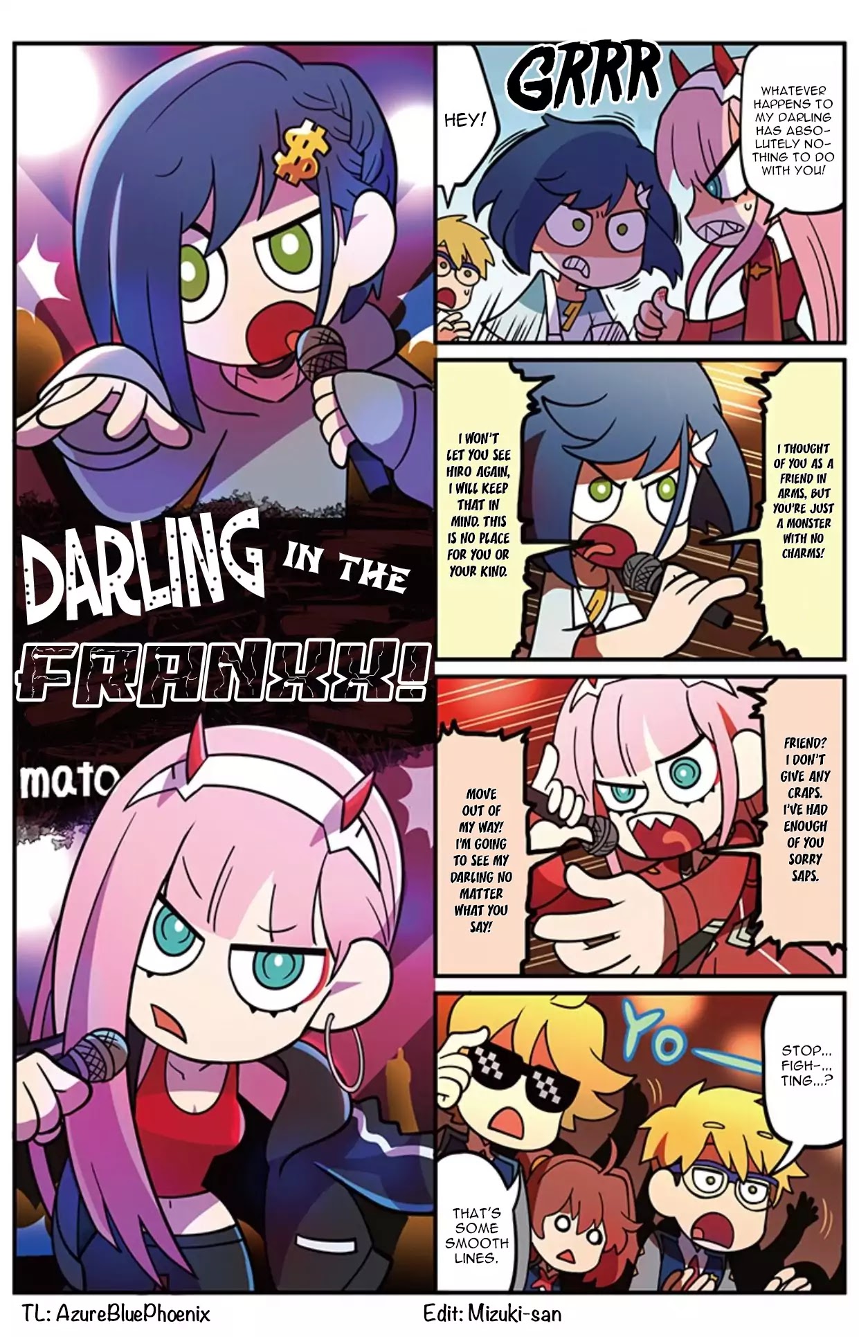 Darling in the FranXX! - 4-koma Chapter 40 page 1 - Chapter 40