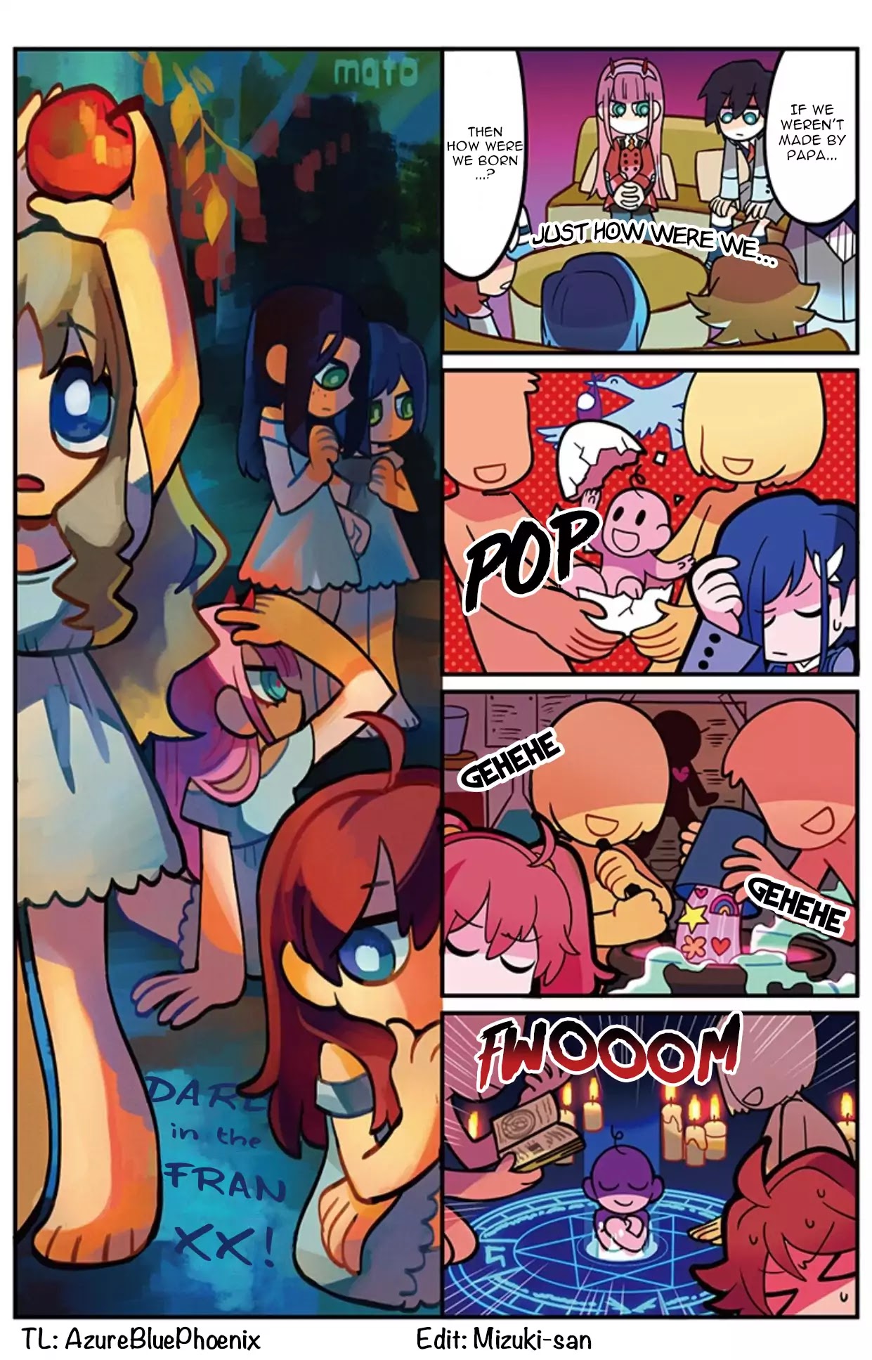 Darling in the FranXX! - 4-koma Chapter 51 page 1 - Chapter 51