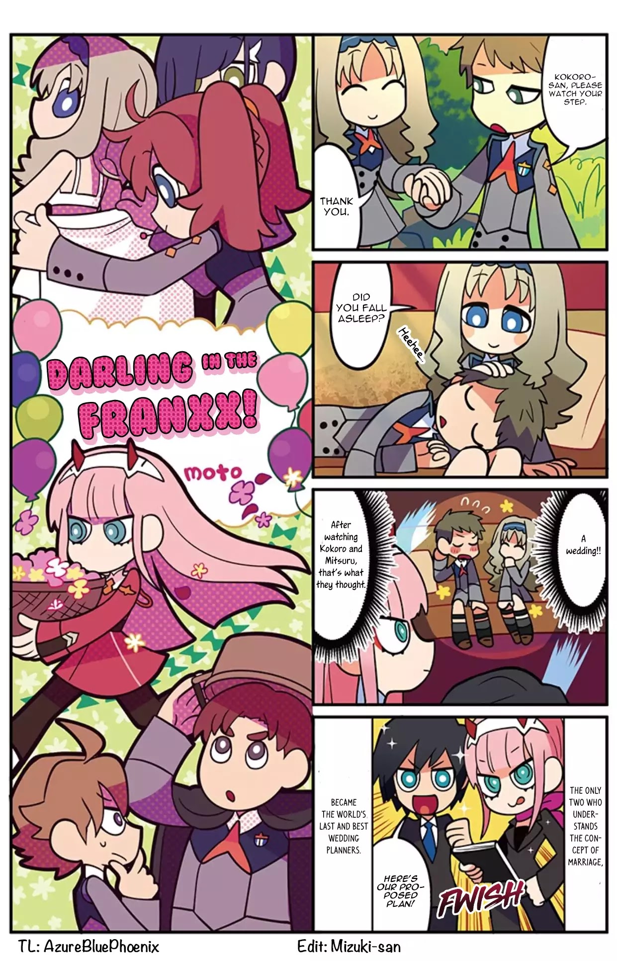 Darling in the FranXX! - 4-koma Chapter 52 page 1 - Chapter 52