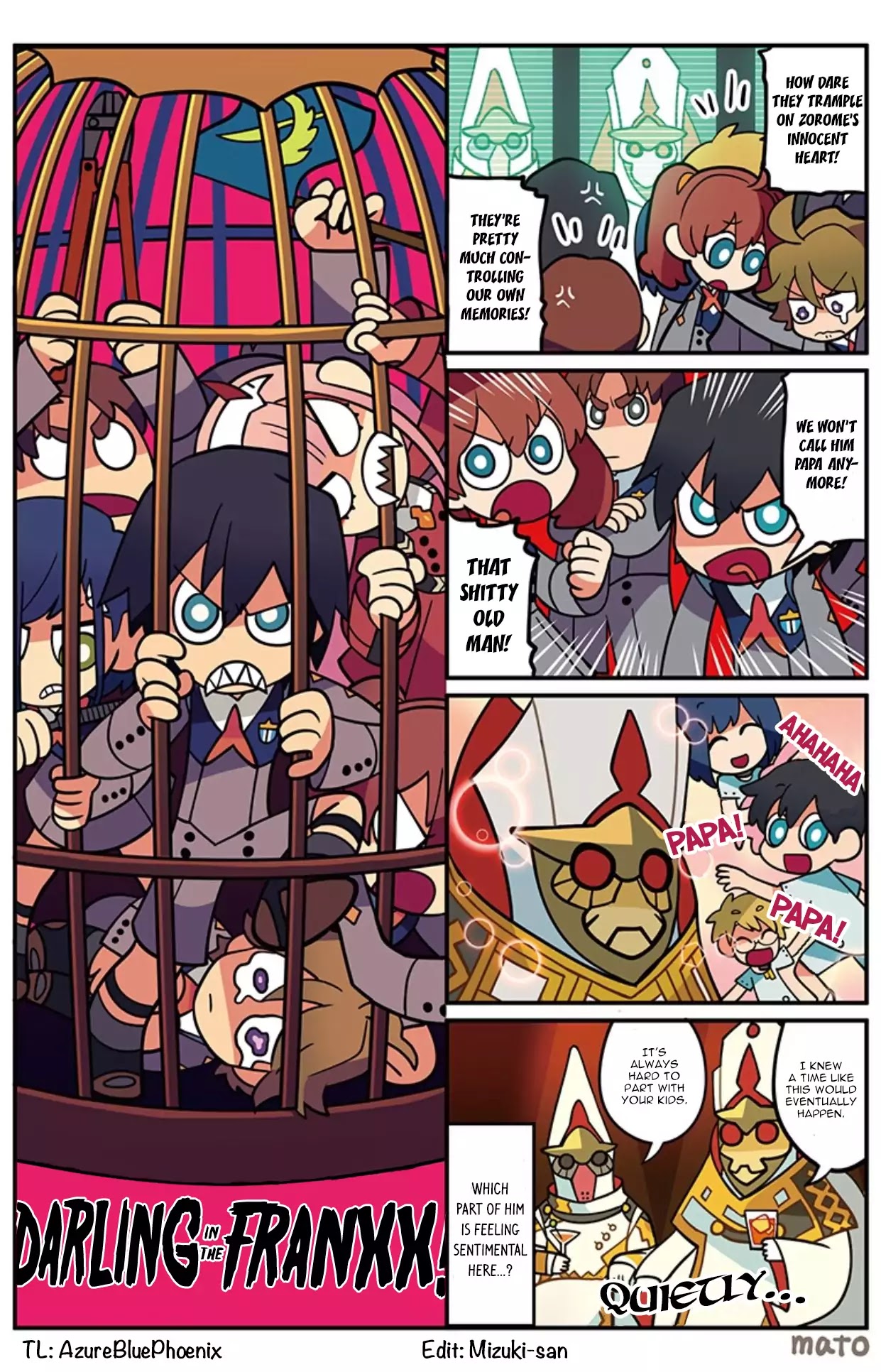 Darling in the FranXX! - 4-koma Chapter 56 page 1 - Chapter 56