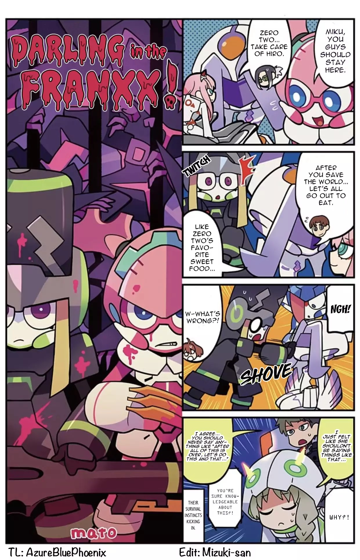 Darling in the FranXX! - 4-koma Chapter 63 page 1 - Chapter 63