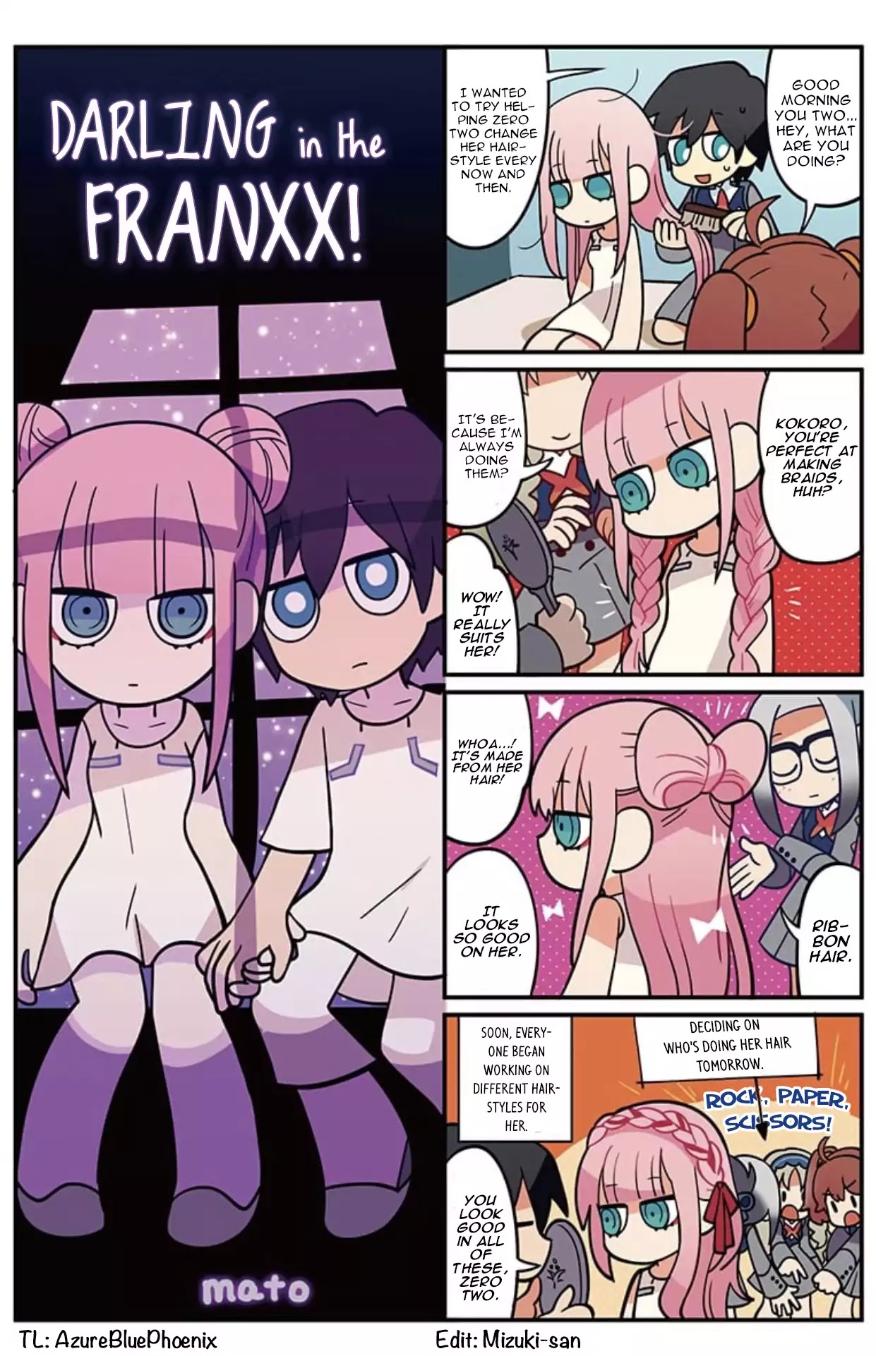 Darling in the FranXX! - 4-koma Chapter 64 page 1 - Chapter 64