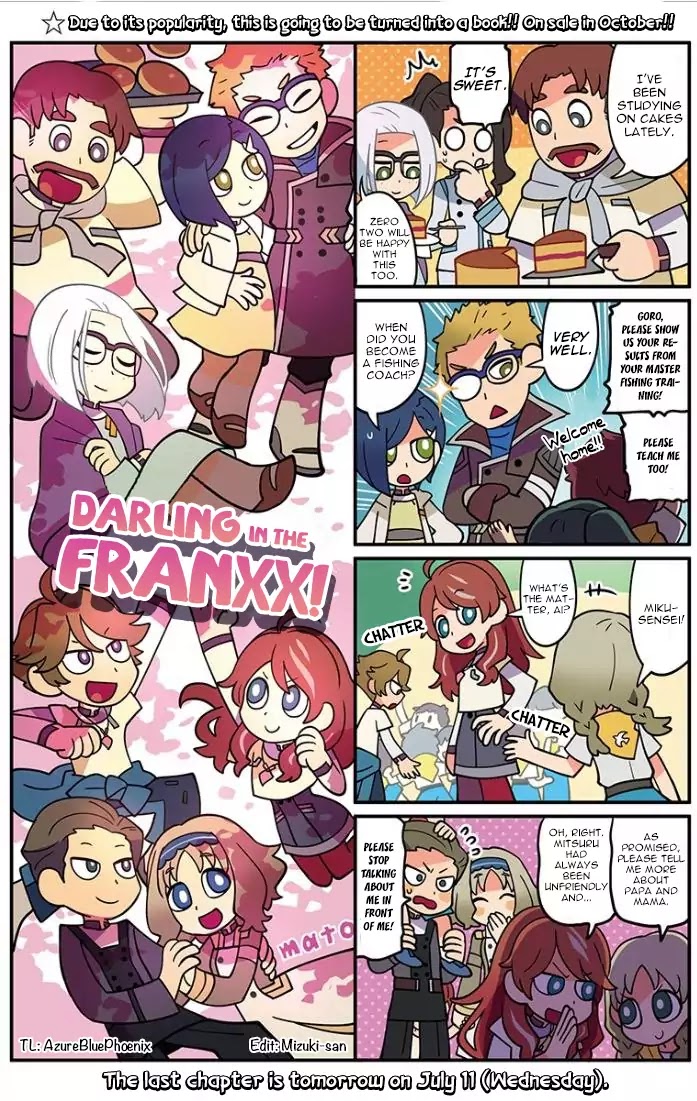Darling in the FranXX! - 4-koma Chapter 72 page 1 - Chapter 72