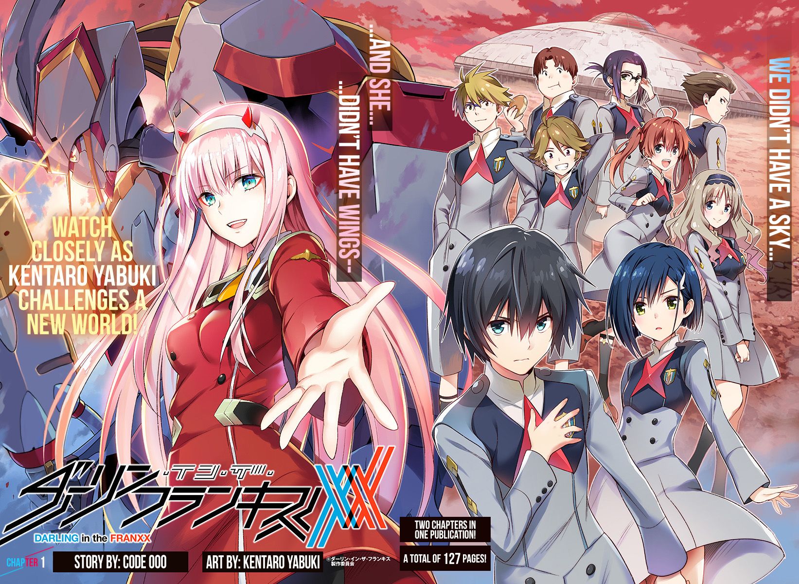 DARLING in the FRANXX Chapter 1 page 1 - Chapter 1