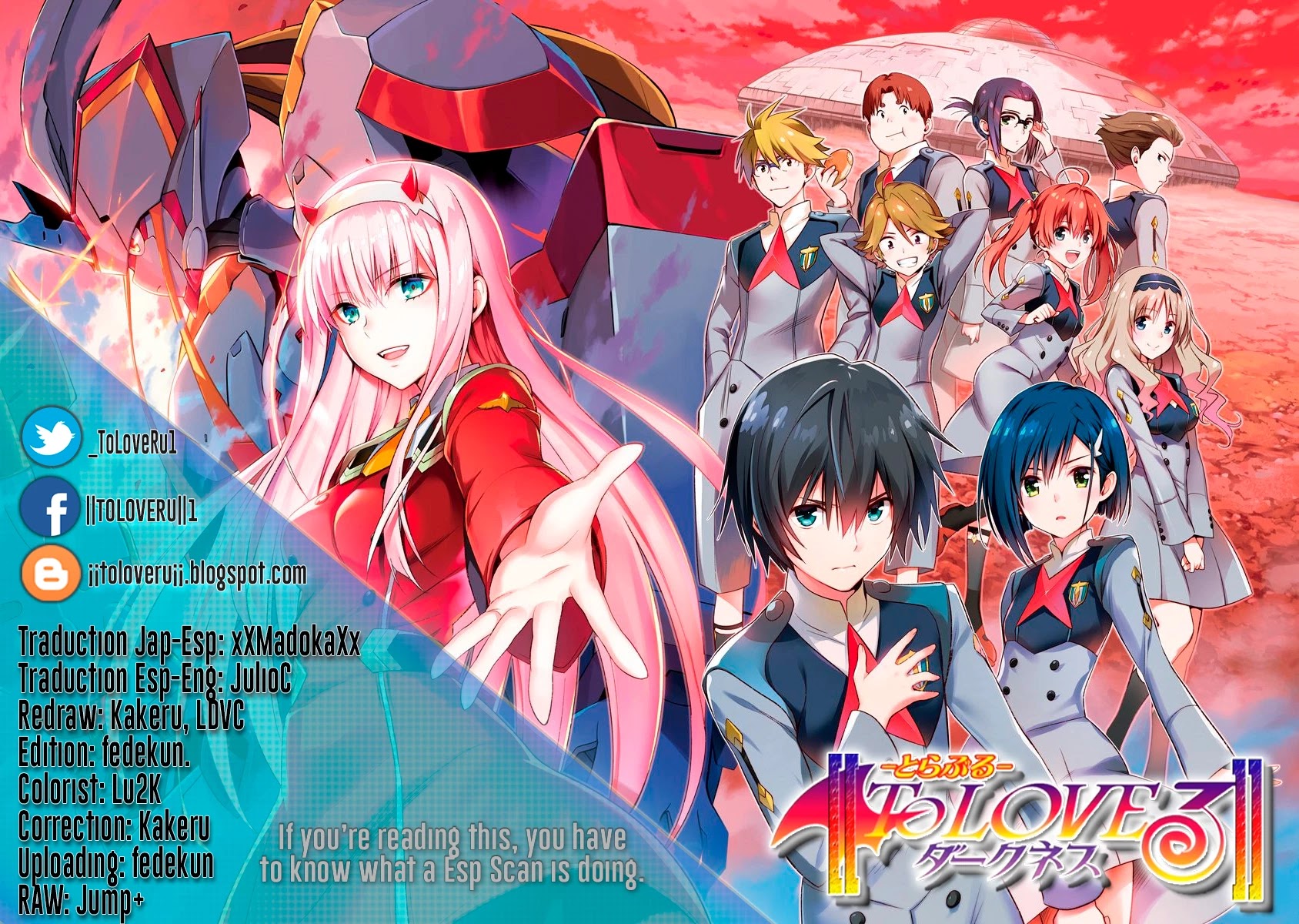 DARLING in the FRANXX Chapter 12 page 1 - Chapter 12