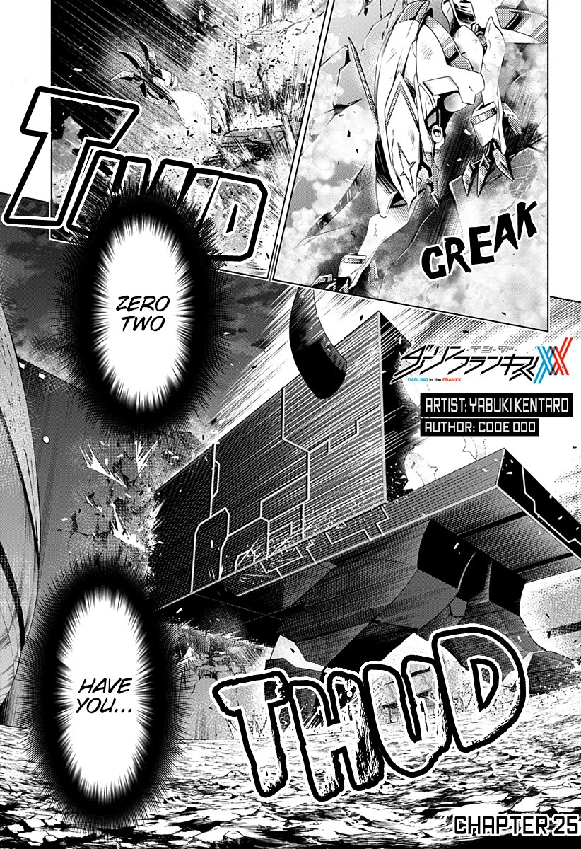 DARLING in the FRANXX Chapter 25 page 1 - Chapter 25