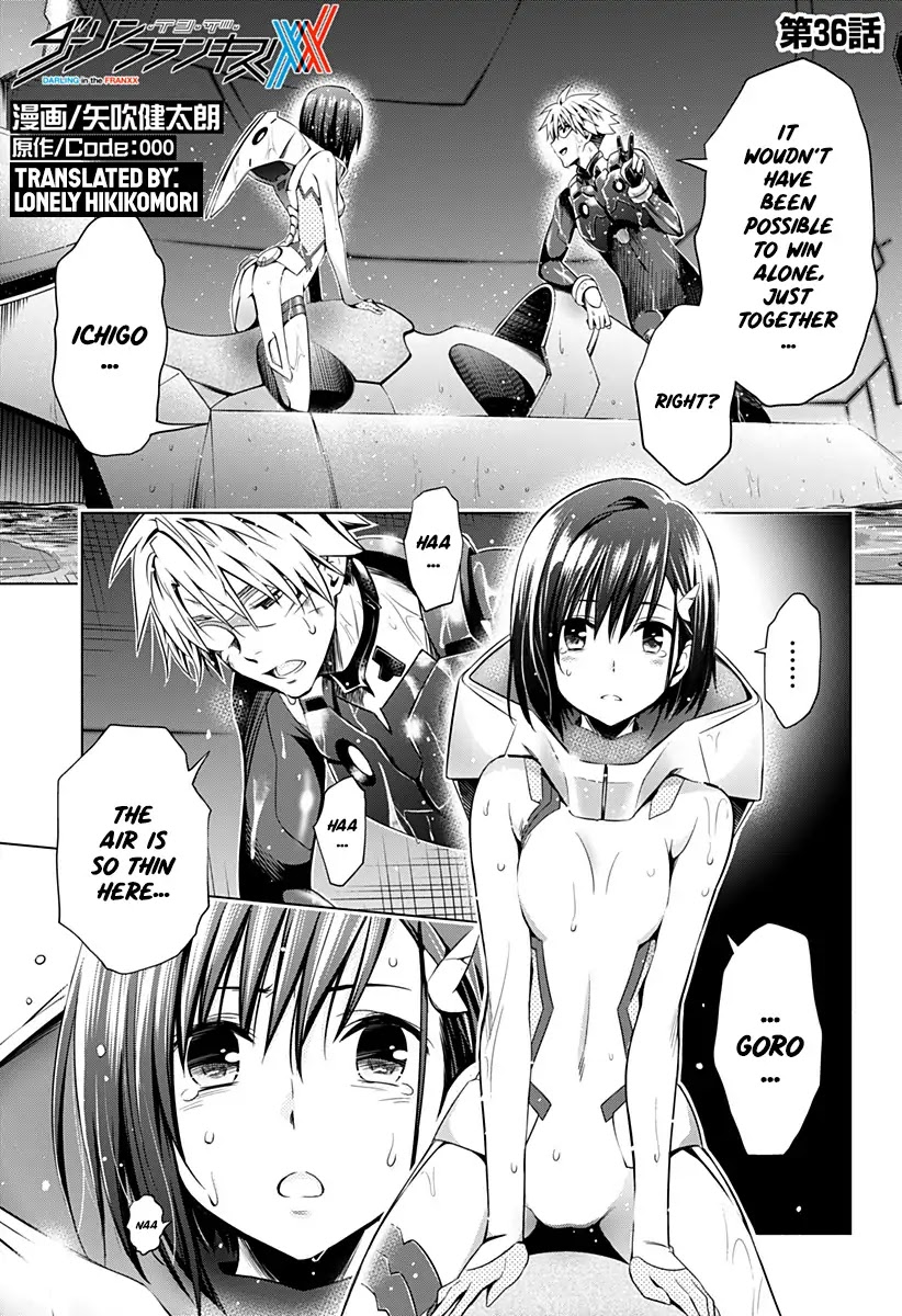 DARLING in the FRANXX Chapter 36 page 1 - Chapter 36