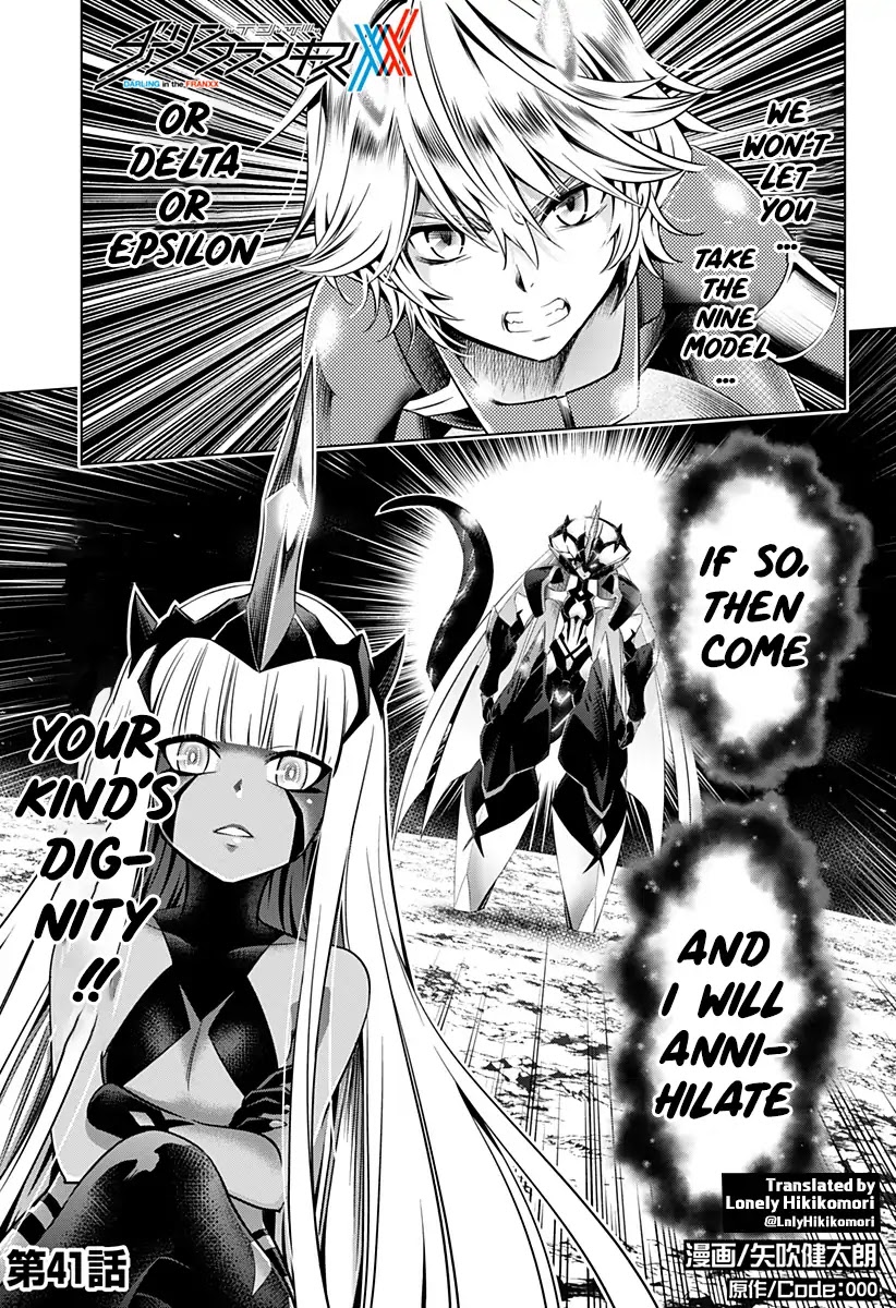 DARLING in the FRANXX Chapter 41 page 1 - Chapter 41