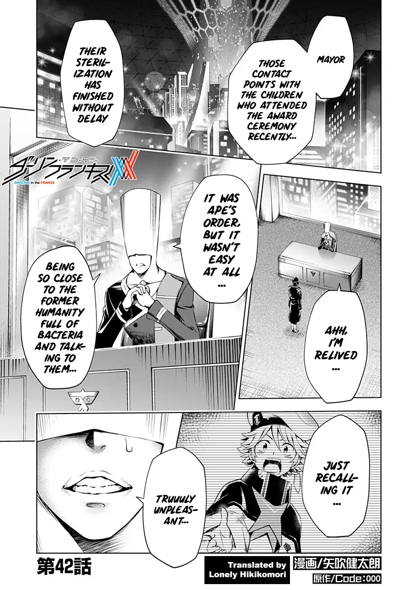 DARLING in the FRANXX Chapter 42 page 1 - Chapter 42
