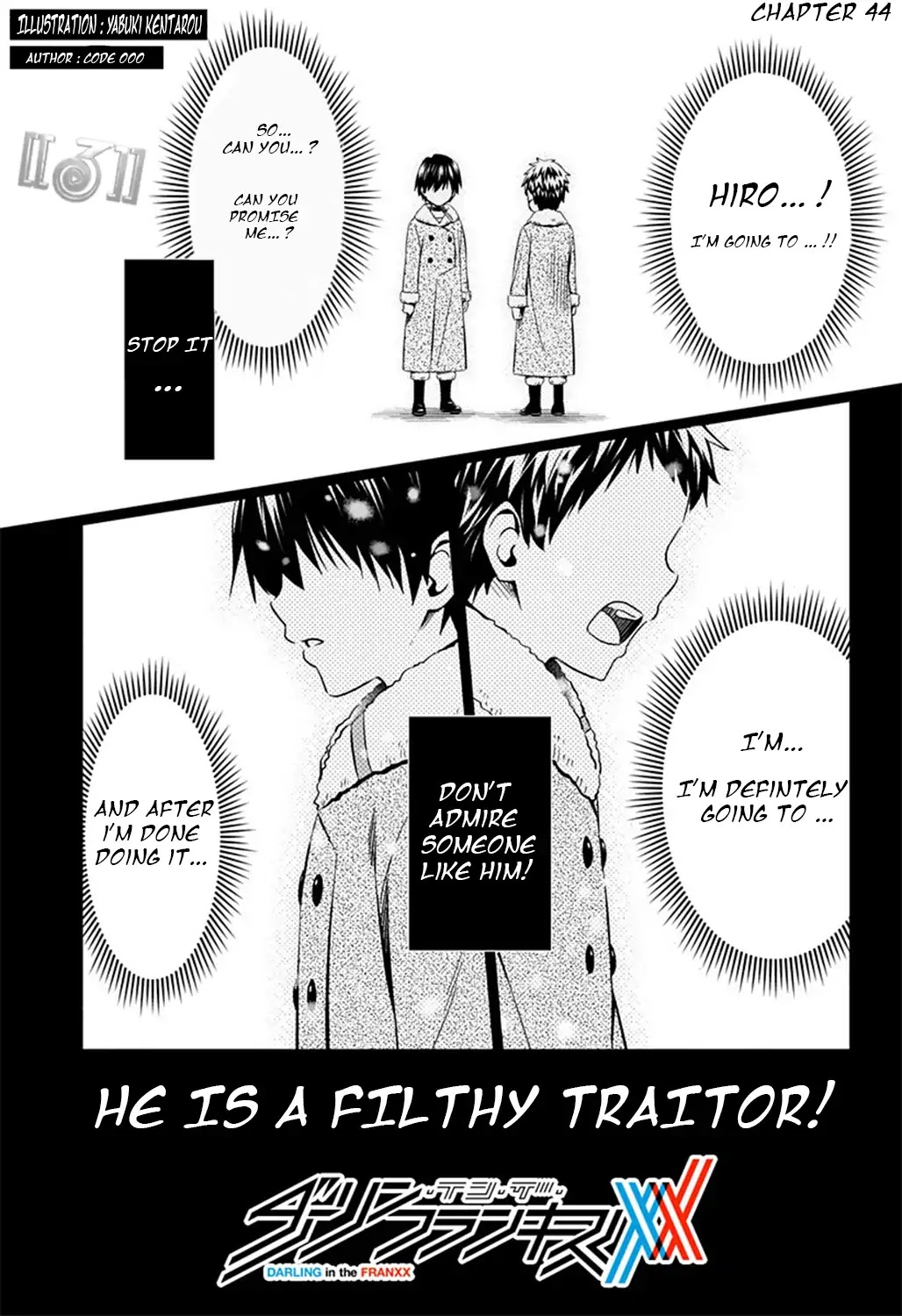 DARLING in the FRANXX Chapter 44 page 1 - Chapter 44