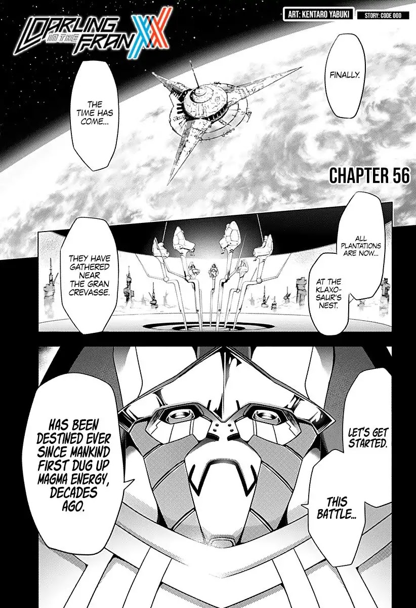 DARLING in the FRANXX Chapter 56 page 1 - Chapter 56