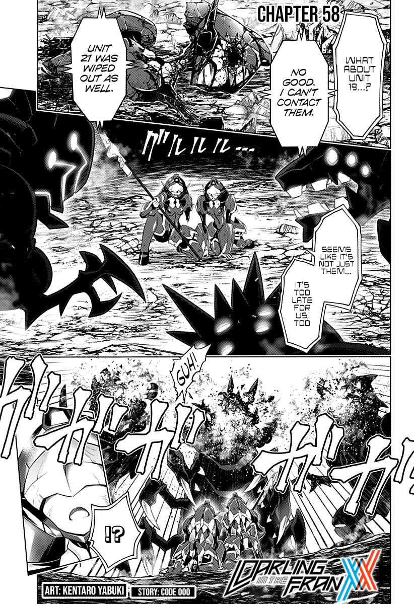 DARLING in the FRANXX Chapter 58 page 1 - Chapter 58