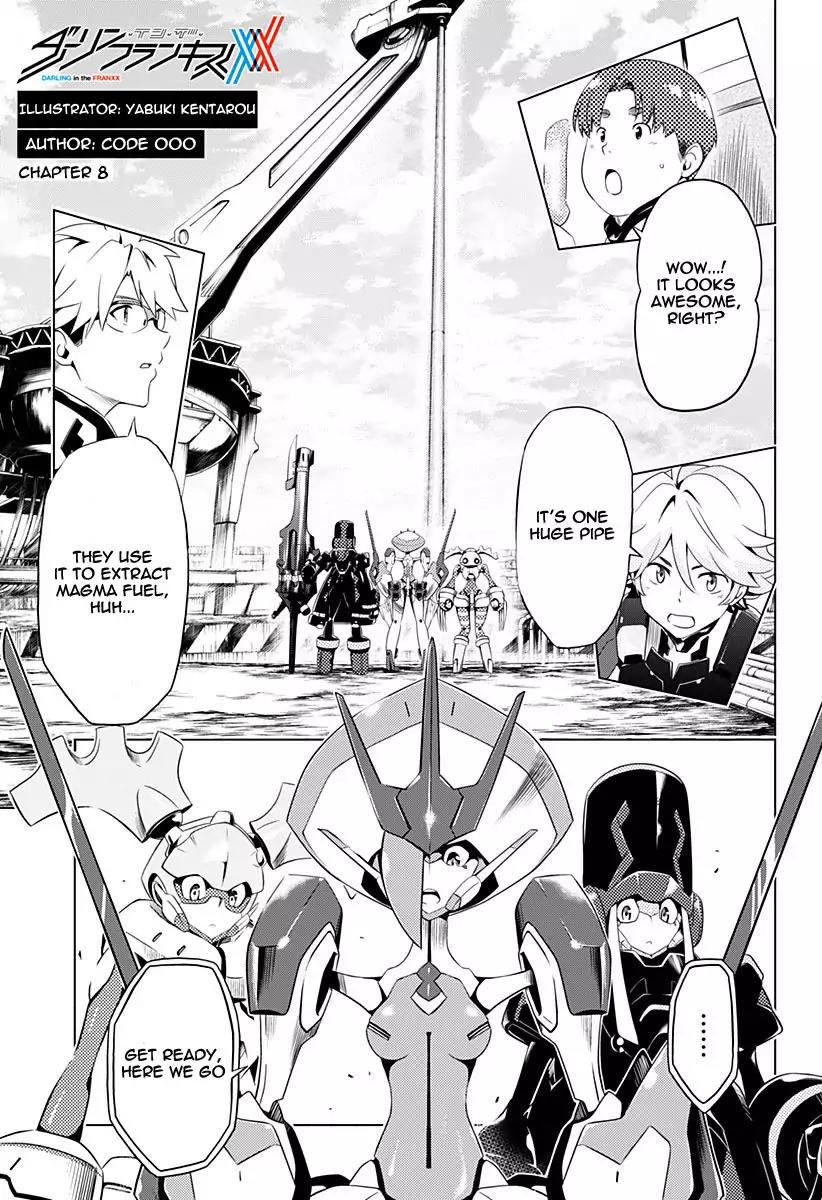 DARLING in the FRANXX Chapter 8 page 1 - Chapter 8