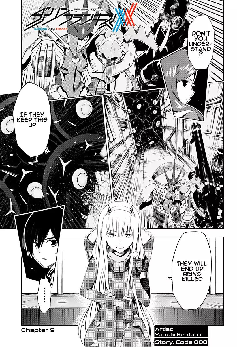DARLING in the FRANXX Chapter 9 page 1 - Chapter 9