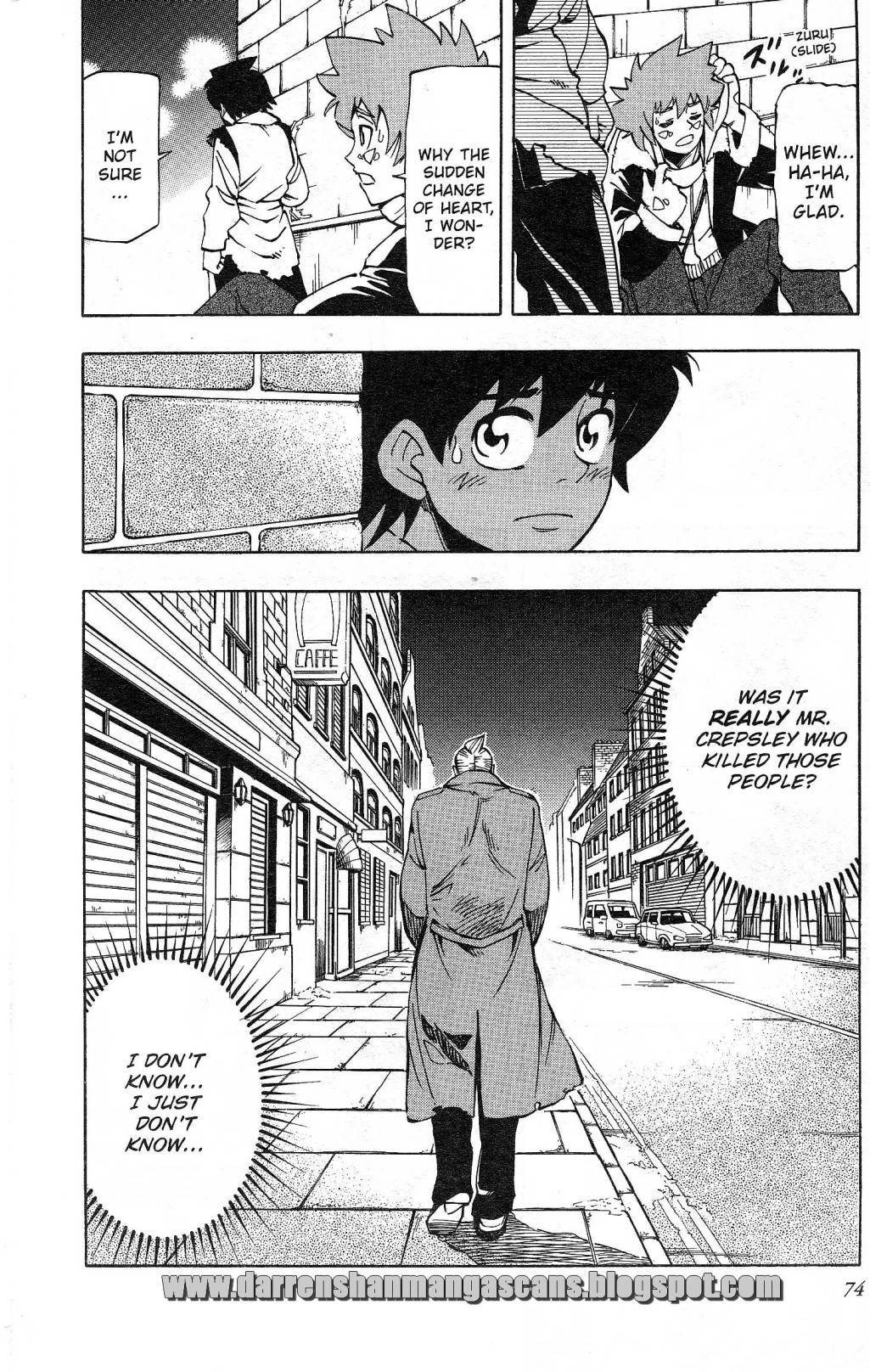 Darren Shan Chapter 18 page 18 - Chapter 18