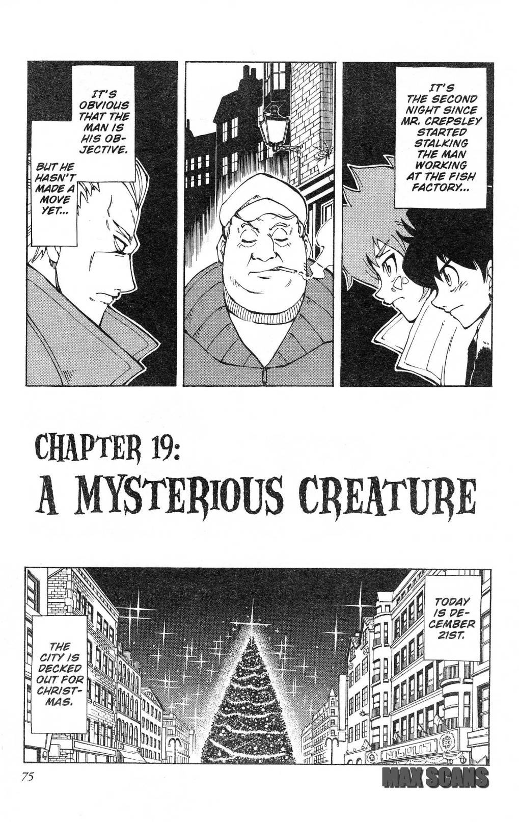 Darren Shan Chapter 19 page 1 - Chapter 19