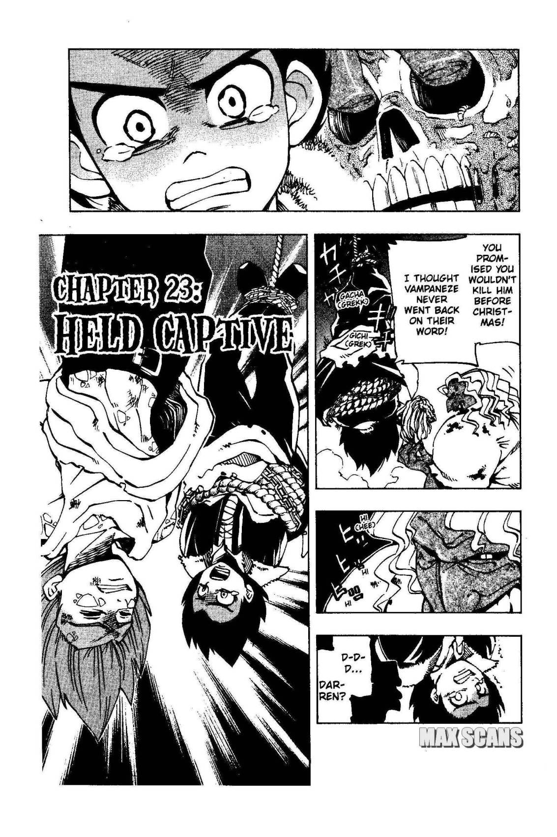 Darren Shan Chapter 23 page 1 - Chapter 23