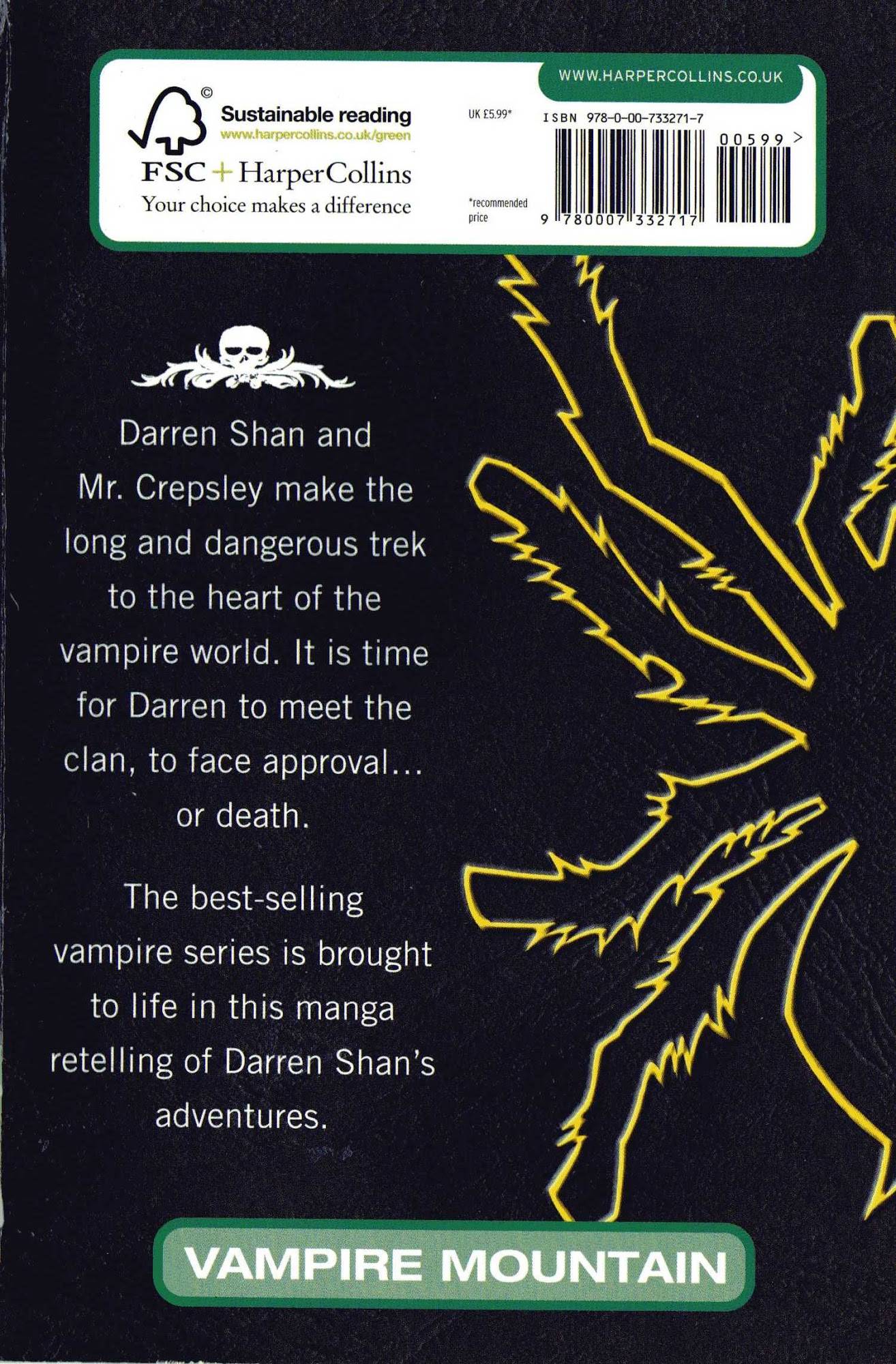 Darren Shan Chapter 25 page 3 - Chapter 25