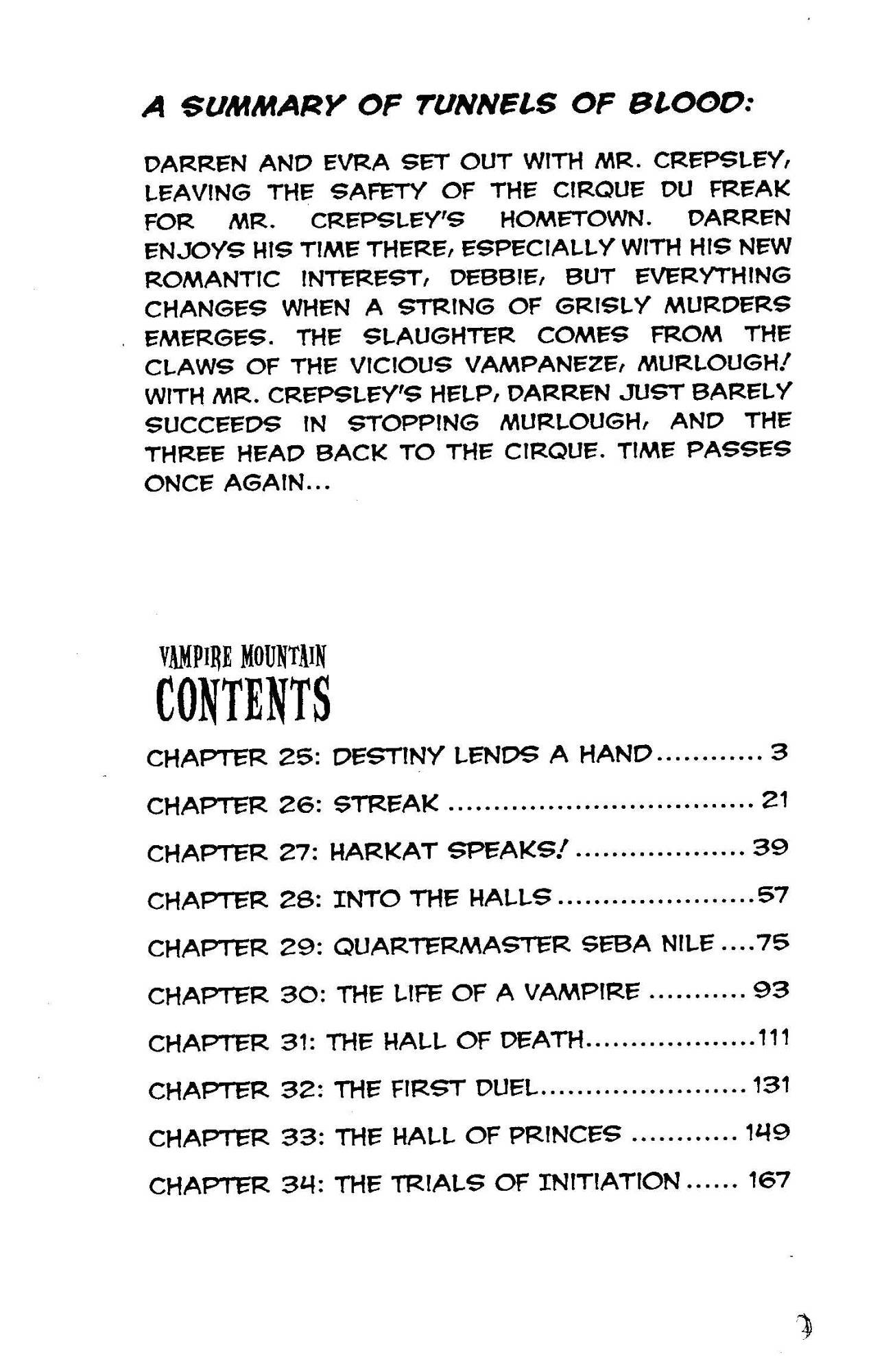 Darren Shan Chapter 25 page 5 - Chapter 25