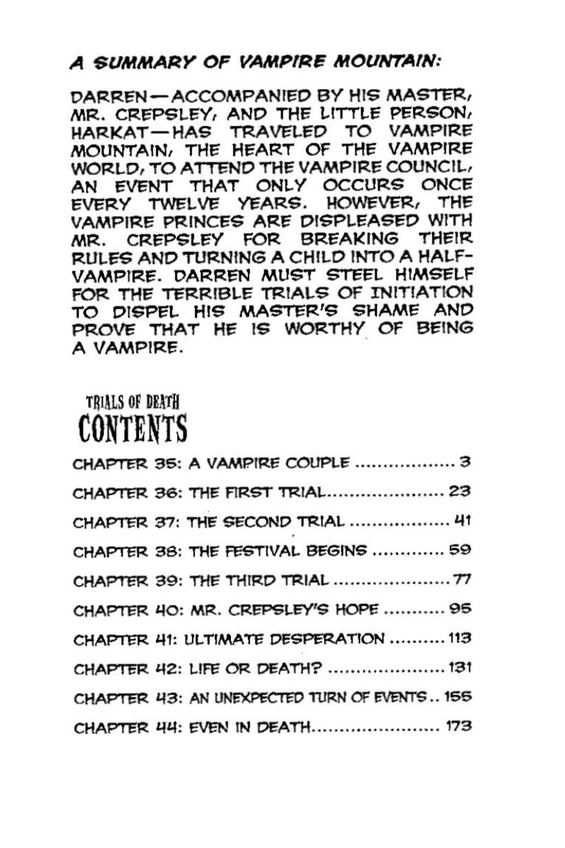 Darren Shan Chapter 35 page 2 - Chapter 35