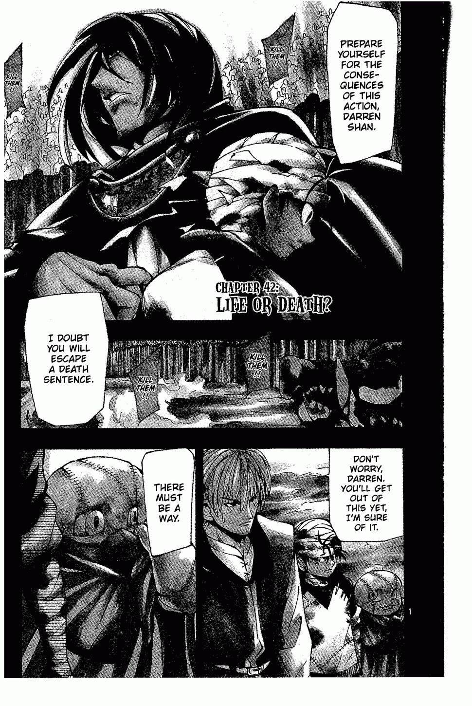 Darren Shan Chapter 42 page 1 - Chapter 42