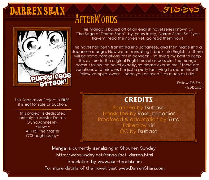 Darren Shan Chapter 5 page 4 - Chapter 5